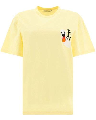 Yellow Jw Anderson Tops For Women Lyst