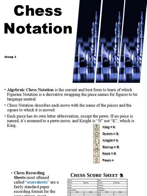 Chess Notation | PDF | Traditional Games | Chess