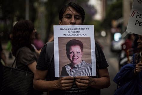 México Condenan A 50 Años De Cárcel Al Autor Del Asesinato De La Periodista Mexicana Miroslava