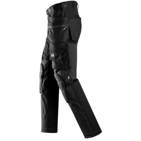 Pantalon Stretch Avec Genouill Res Int Gr Es Snickers Workwear