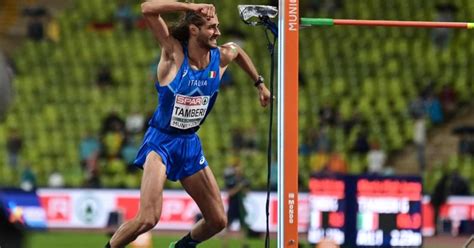 Europei Gianmarco Tamberi Torna Re Nel Salto In Alto Medaglia D Oro