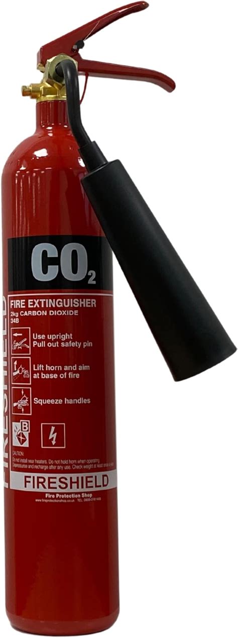 2kg Co2 Fire Extinguisher Economy Fireshield Uk Diy