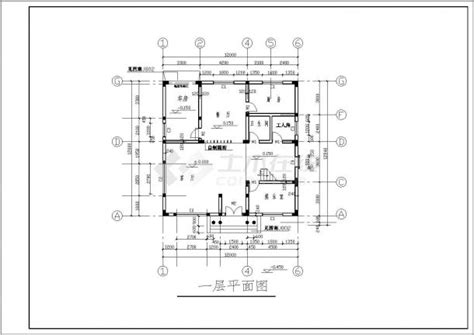 某三层砖混结构私人住宅设计cad全套建筑施工图（含设计说明，含结构设计）土木在线