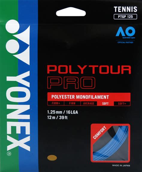 Yonex Yonex Polytour Pro Tennis Strings Courtside Sports