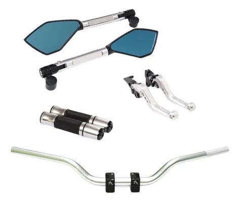 Guidão Naked Manopla Retrovisor Manete Dafra Next Parcelamento sem juros