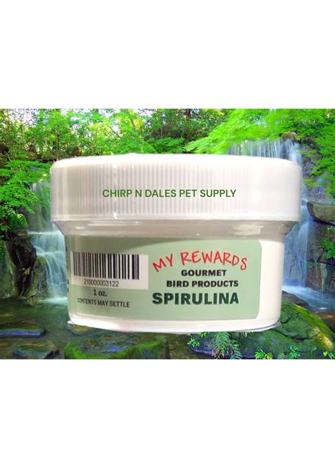 My Rewards Spirulina 1 Oz Chirp N Dales Pet Supply