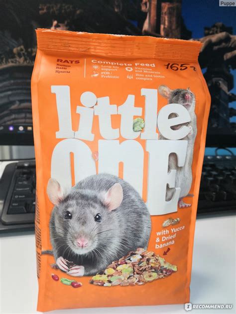 Корм для крыс Little One - «Несьедобный мусор и бизнес на простофилях ...