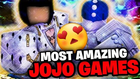 MOST AMAZING JOJO GAMES ON ROBLOX IN 2023 YouTube