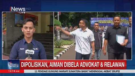 Sambangi Mabes Polri Juru Bicara TPN Ganjar Mahfud Aiman Witjaksono