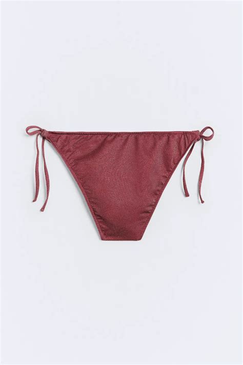 Braguita Bikini Lurex Burgundy Riviera Lux Eseoese