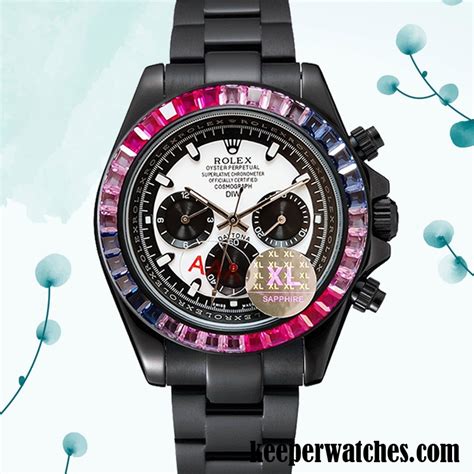 Rolex Daytona Diw Masculino Mingzhu Engine Discagem Panda Hands And