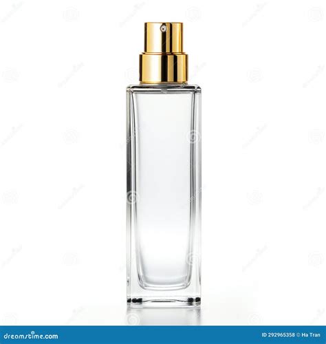 Perfume Bottle Isolated On White Background Stock Illustration Illustration Of Fragrance