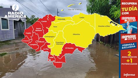 Hondura Eleva A “alerta Roja” 10 Departamentos Del País Por Efectos Que