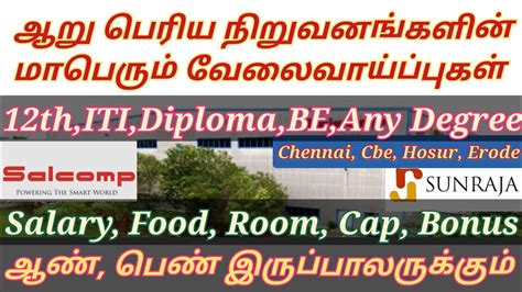 MNC Company Requirements Job Vacancy In Chennai 2023 Jobs In