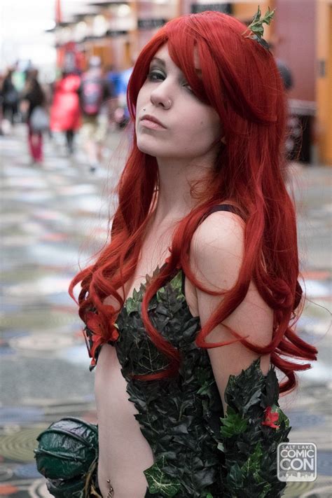 Poison Ivy Cosplay At Salt Lake Comic Con 2014 Poison Ivy Cosplay Comic Con 2014 Cosplay