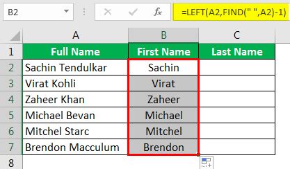 Opposite Of Concatenate In Excel Methods Examples Template