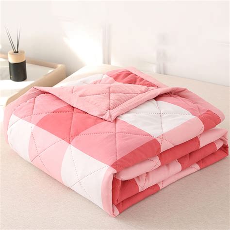 Naked Sleeping Friendly Washed Refrigerated Comforter Summer Thin Comforter Red Walmart
