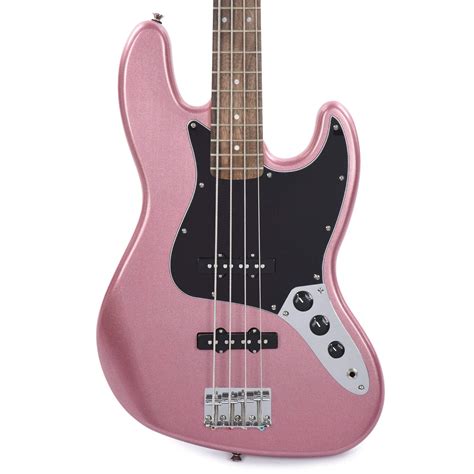 Squier Affinity Jazz Bass Burgundy Mist Chicago Music Exchange