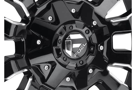 Alloy Wheel D596 Sledge Matte Blackgloss Black Lip Fuel