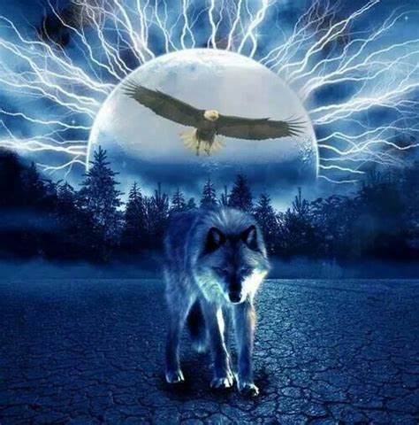 Beautiful Wolf Love Native American Pictures Native American Art