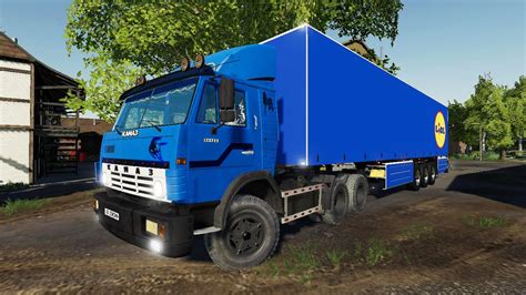 Moд Schmitz Cargobull Lidl v1 0 0 0 для Farming Simulator 2019 FS 19