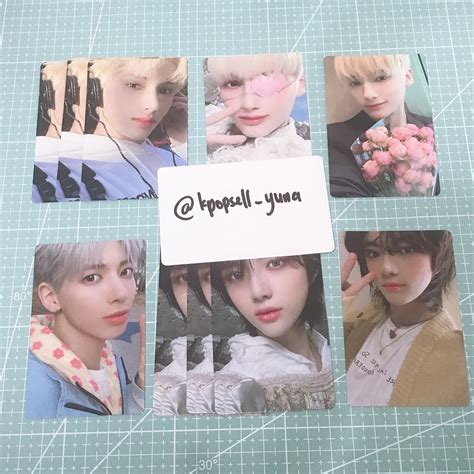 Jual TXT TCC Freeze Album Photocard Soobin Yeonjun Beomgyu