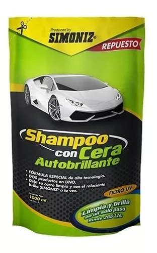 Shampoo Con Cera Autobrillante Simoniz Doypack 1000 Ml MercadoLibre