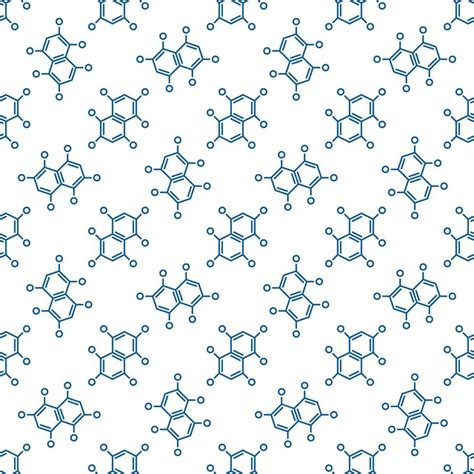 Chemical Hexagon Compounds Vector Outline Seamless Pattern 15771416 Vector Art At Vecteezy