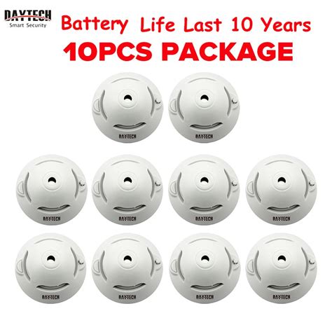 Daytech Smoke Detector Years Life Battery Fire Standalone