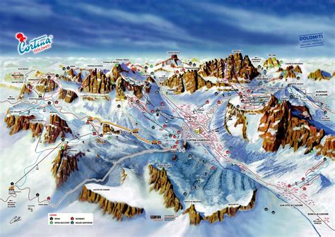 Dolomiti Superski Trail Map