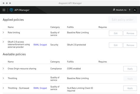 Api Management Platform Api Manager Mulesoft