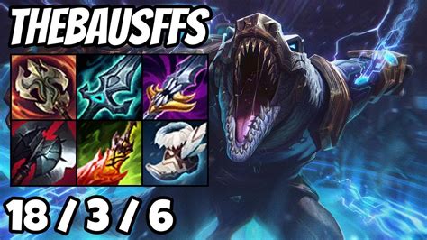 Thebausffs Flex Renekton Top Vs Illaoi 01 07 2024 YouTube