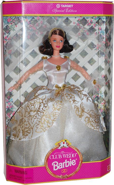 Special Edition Target Club Wedd Brunette Barbie Doll