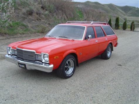 Buy Used Plymouth Volare Wagon K Miles Beautiful Survivor