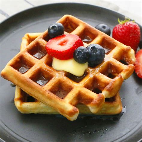 Best Belgian Waffles Recipe Best Belgian Waffle Recipe Belgian Waffles