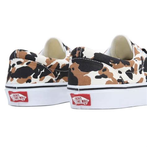 Vans รองเท้าผ้าใบ Era Cow Multi Color Black Vn0a5kx5mul Apx