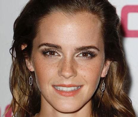 Emma Watson's incredible face was made precisely for receiving long ...