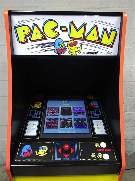 Pac-Man Arcade Machine, Upgraded, Beautifully Restored Original Pacman ...