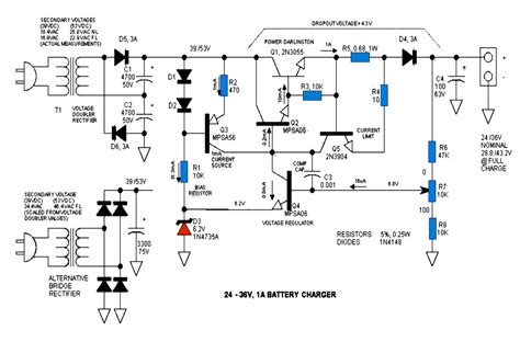 Circuits Of Scr Based Battery Charger