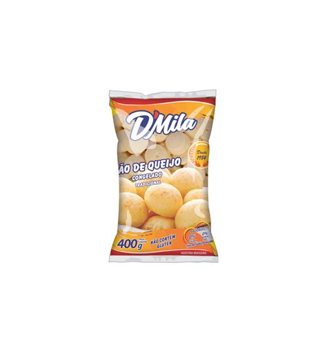 P O De Queijo Congelado Tradicional G Dmilla Alimentos