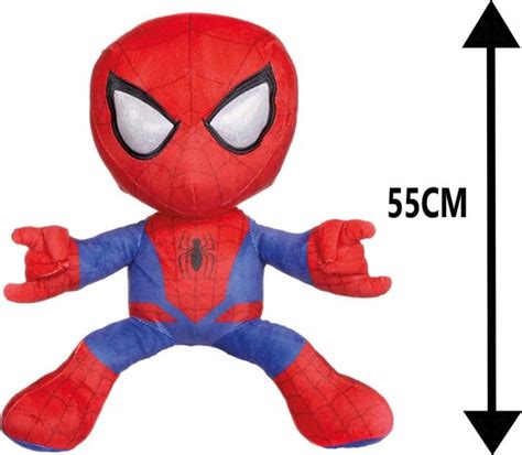 Spiderman Knuffel Xl Shooting Spiderman Pluche Cm Speelgoed Voor