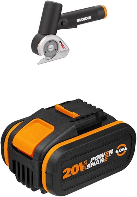 WORX WORX 20V Cordless MAKERX Rotary Cutter Skin WX745 9 Black And