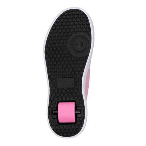 heelys classic powder pink neon pink cyan skatewarehousecouk