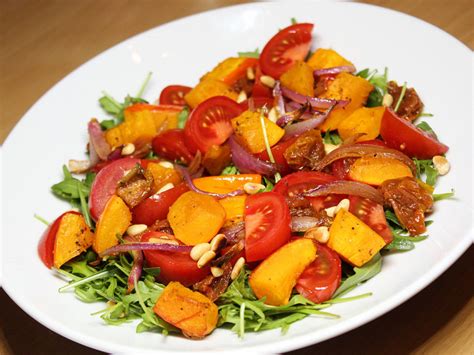 Salat Mit Ger Stetem K Rbis Von Dodith Chefkoch