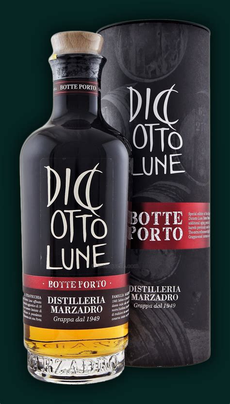 Marzadro Le Diciotto Lune Grappa Riserva Botte Porto Liter