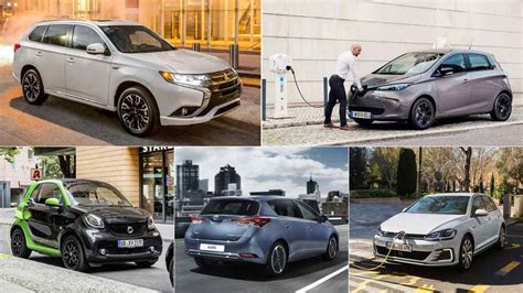 Los 5 coches híbridos híbridos enchufables y eléctricos más vendidos