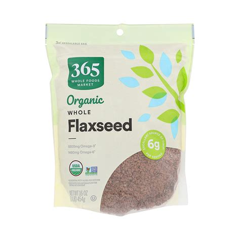 Organic Whole Flaxseed Oz