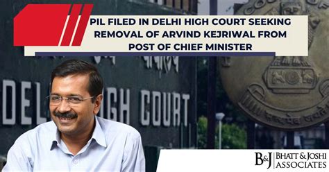 Removal Of Arvind Kejriwal Another Pil Filed In Delhi High Court