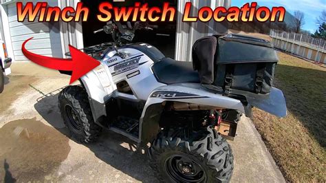 Warn Winch Switch Location Yamaha Grizzly 700 Youtube