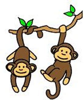 Cartoon Monkey Swinging - ClipArt Best